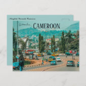 Nlongkak Yaounde Cameroon Briefkaart (Voorkant / Achterkant)
