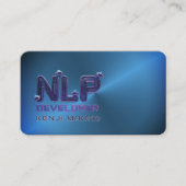 🤖NLP Engineer Chatbot Developer AI QR Code Kaarte Visitekaartje (Voorkant)