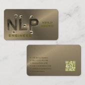 🤖NLP Engineer Chatbot Developer Conversational AI Visitekaartje (Voorkant / Achterkant)