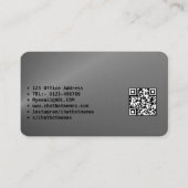 🤖NLP Engineer Chatbot Developer Conversational AI Visitekaartje (Achterkant)