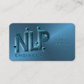 🤖NLP Engineer Chatbot Developer Conversational AI Visitekaartje (Voorkant)