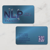 🤖NLP Engineer Chatbot Developer Conversational AI Visitekaartje (Voorkant / Achterkant)