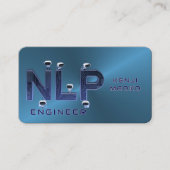 🤖NLP-ingenieur Chatbotontwikkelaar Conversatie-AI Visitekaartje (Voorkant)