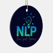 NLP Neuro-linguïstische programmeercoach en traine Keramisch Ornament (Rechts)