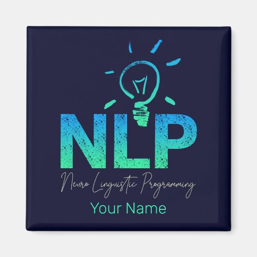 NLP Neuro-linguïstische programmeercoach en traine Magneet (Voorkant)
