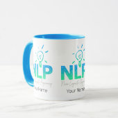 NLP Neuro-linguïstische programmeercoach en traine Mok (Voorkant links)