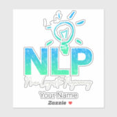 NLP Neuro-linguïstische programmeercoach en traine Sticker (Vel)