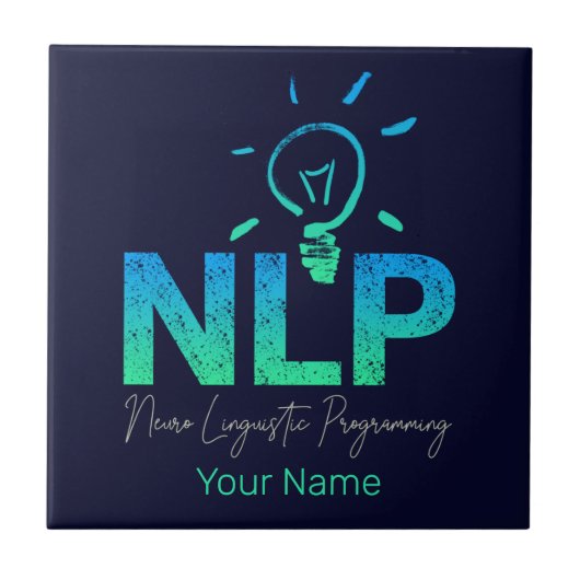 NLP Neuro-linguïstische programmeercoach en traine Tegeltje (Voorkant)