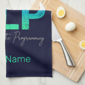 NLP Neuro-linguïstische programmeercoach en traine Theedoek (Quarter Fold)