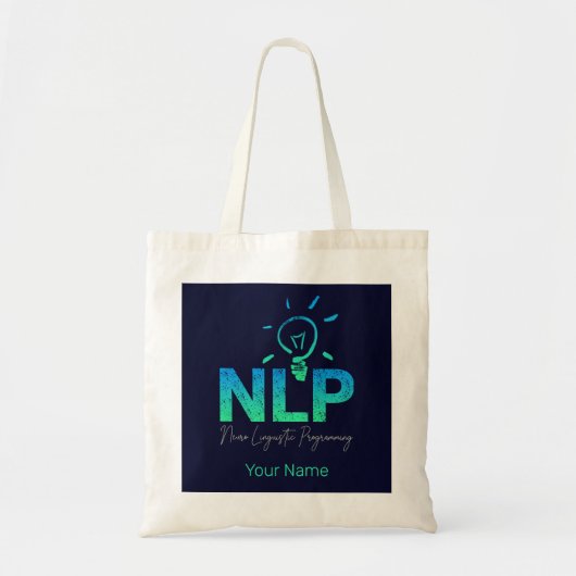 NLP Neuro-linguïstische programmeercoach en traine Tote Bag (Voorkant)
