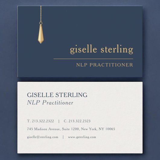 NLP Practitioner Professional Visitekaartje
