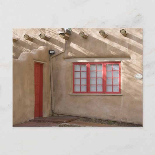 NM, New Mexico, Santa Fe, Canyon Road, legendarisc Briefkaart (Voorkant)