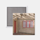 NM, New Mexico, Santa Fe, Canyon Road, legendarisc Magneet (Voorkant / Achterkant)