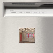 NM, New Mexico, Santa Fe, Canyon Road, legendarisc Magneet (Insitu (Vaatwasser))