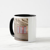 NM, New Mexico, Santa Fe, Canyon Road, legendarisc Mok (Voorkant links)