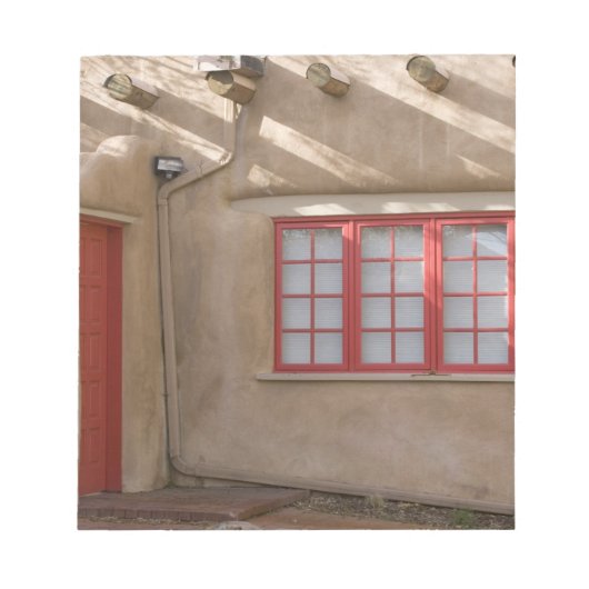 NM, New Mexico, Santa Fe, Canyon Road, legendarisc Notitieblok (Voorkant)