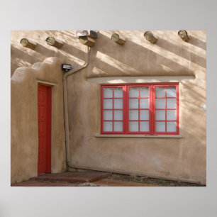 NM, New Mexico, Santa Fe, Canyon Road, legendarisc Poster