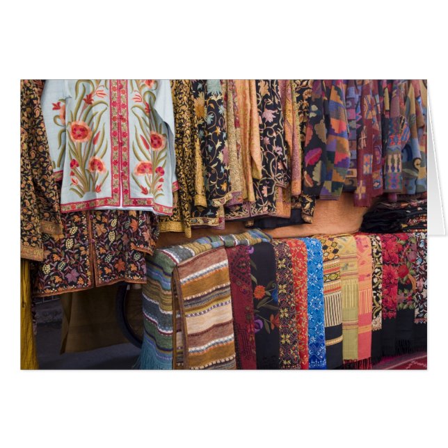 NM, New Mexico, Santa Fe, Navajo-kleding, (Voorkant Horizontaal)