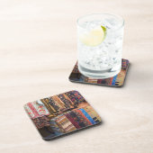 NM, New Mexico, Santa Fe, Navajo-kleding, Bier Onderzetter (Rechterzijde)