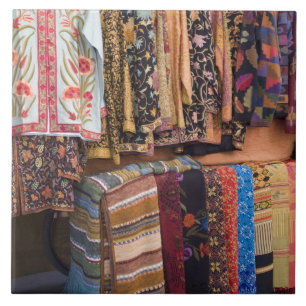 NM, New Mexico, Santa Fe, Navajo-kleding, Tegeltje