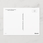 NM Rail Runner Xpress op Santa Fe Briefkaart (Achterkant)