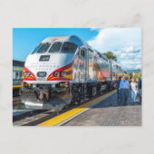 NM Rail Runner Xpress op Santa Fe Briefkaart (Voorkant)