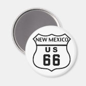 NM-route 66 Magneet (Voorkant / Achterkant)