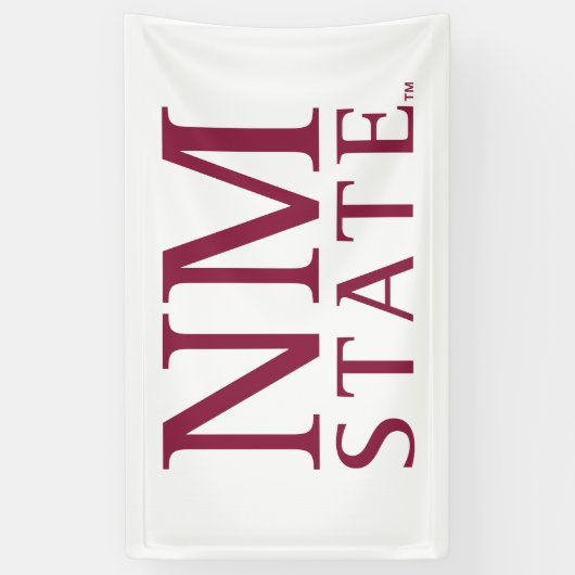 NM Staat Spandoek (Verticaal)