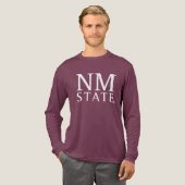 NM Staat Tri-Blend Shirt (Voorkant)