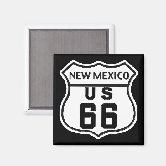 NM US ROUTE 66 MAGNEET (Voorkant / Achterkant)