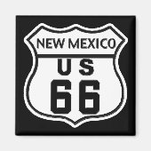 NM US ROUTE 66 MAGNEET (Voorkant)