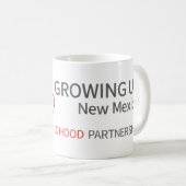 NM White GROEIEN Koffiemok (Voorkant rechts)