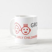 NM White GROEIEN Koffiemok (Voorkant links)