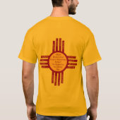 NM Zia Sun Symbool T-shirt (Achterkant)