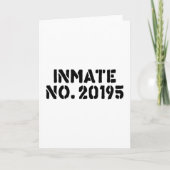 nmate No. 20195 Kaart (Voorkant)
