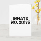 nmate No. 20195 Kaart (Gele Bloem)