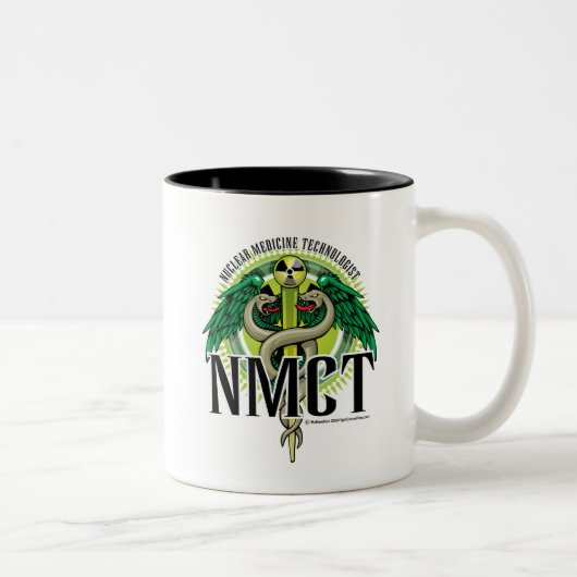 NMCT Caduceus Tweekleurige Koffiemok (Rechts)