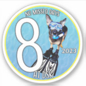 NMD bij DSK - augustus 2023 Badge Sticker (Voorkant)