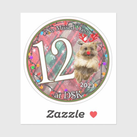 NMD bij DSK - December 2023 Badge Sticker (Vel)