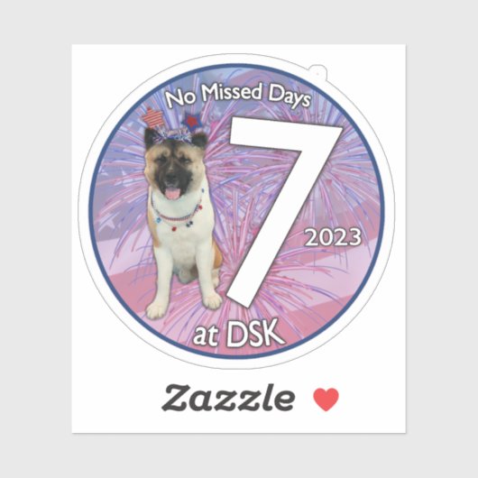 NMD bij DSK - juli 2023 Badge Sticker (Vel)