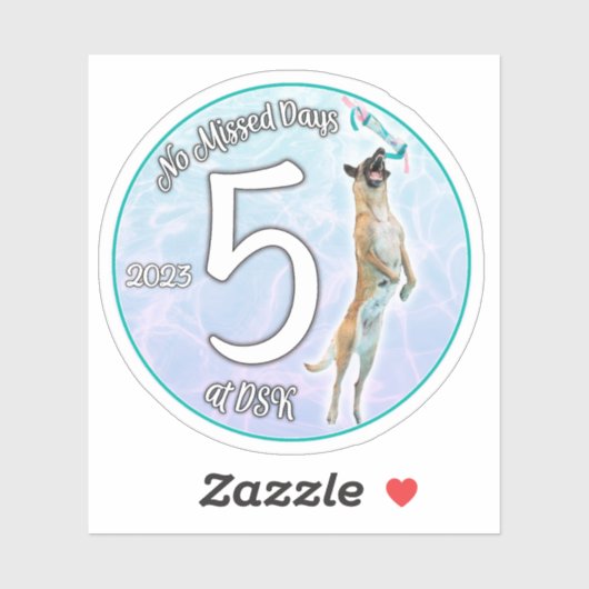 NMD bij DSK - Mei 2023 de Sticker van het Badge (Vel)