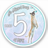 NMD bij DSK - Mei 2023 de Sticker van het Badge (Voorkant)