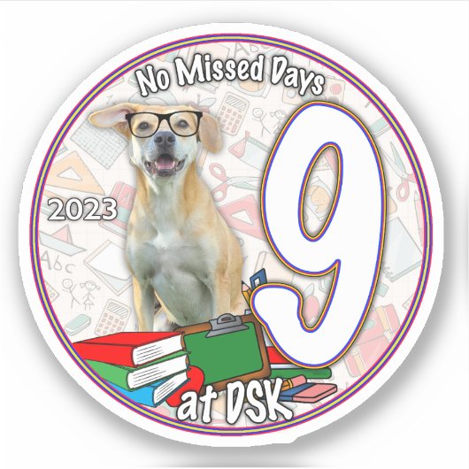 NMD bij DSK.- September 2023 Badge Sticker (Voorkant)