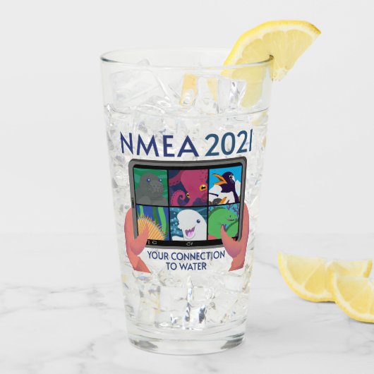 NMEA 2021-glas Glas (Achterkant ijs)