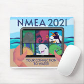 NMEA 2021 Logo - Full Muismat (Met muis)