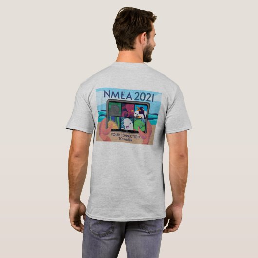 NMEA 2021 Unisex T-Shirt (Achterkant volledig)