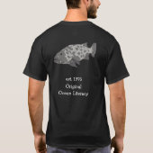 NMEA Original Ocean Literacy Est. 1976 T-shirt (Achterkant)