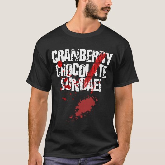 NMH Cranberry Chocolate Sundae T-Shirt (Voorkant)