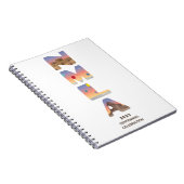 NMLA: 100 jaar notitieboek logo (Rechterzijde)