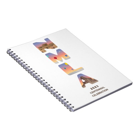 NMLA: 100 jaar notitieboek logo (Rechterzijde)